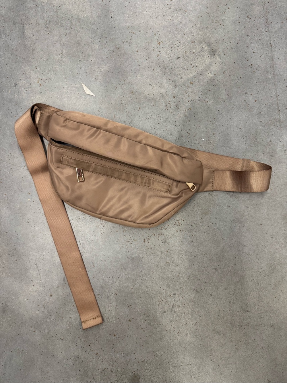 A New Day Tan Belt Bag Fanny Pack Crossbody Waist Bag